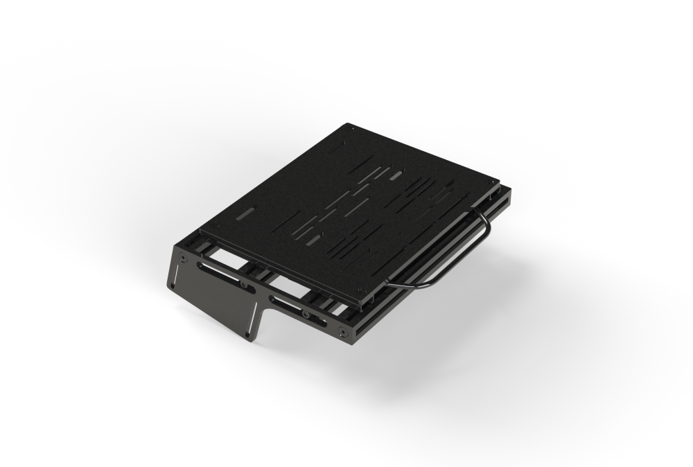 10mm Pedal Plate with Rail